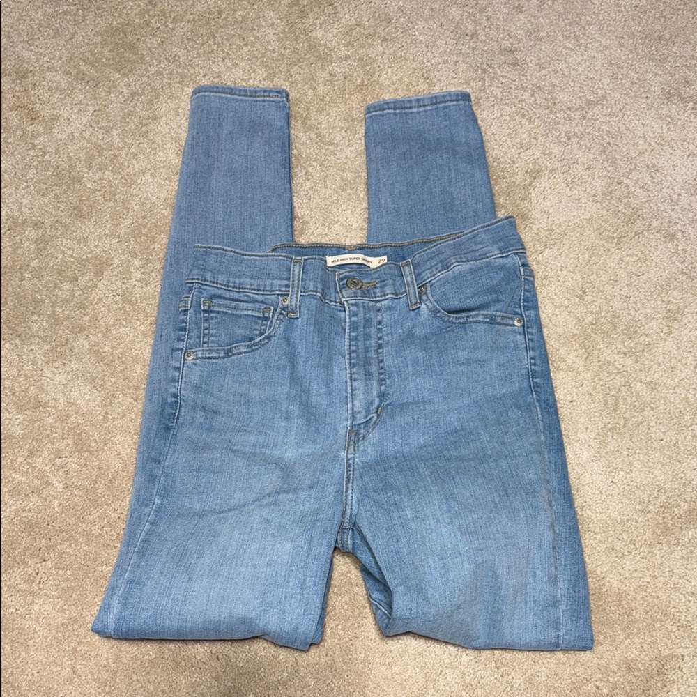 Levi’s Mile High Super Skinny Jeans